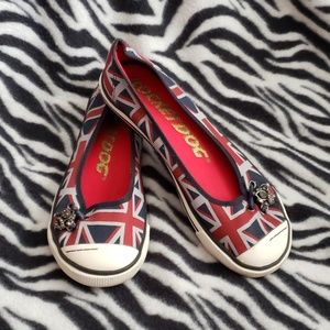 Rocket dog british flag sneakers